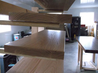 Prefinished Red Oak Extra Thick Stair Tread