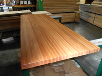 Prefinished Red Oak Butcher Block Countertop