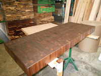 Walnut End Grain Butcher Block Countertop