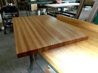 Prefinished White Oak Butcher Block Countertop