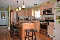 Red Oak Butcher Block Countertop