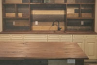 Character Walnut Plank Countertop