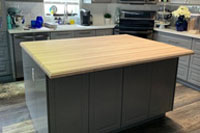 Hickory Butcher Block Countertop