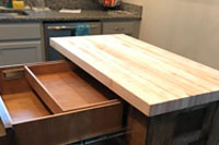 Maple Butcher Block Countertop