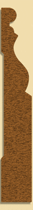 Wood Baseboard - MV251