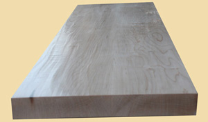 Prefinished Soft Maple Hand Scraped Extra Thick Stair Treads