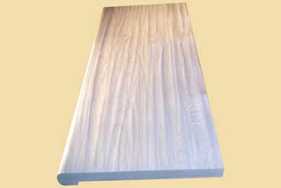 Prefinished Beech Hand Scraped Replacement Stair Treads