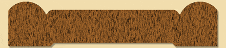 Wood Casing Moulding 108, 3/4" x 3-13/16"