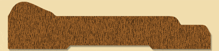 Wood Casing Moulding 1130, 13/16" x 3-1/2"