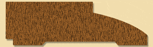 Wood Casing Moulding 1137, 3/4" x 2-1/2"