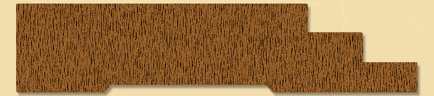 Wood Casing Moulding 1140, 3/4" x 3-1/2"