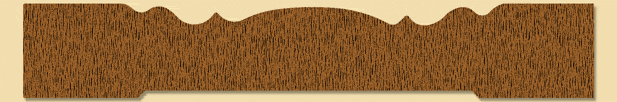 Wood Casing Moulding 142, 13/16" x 5"