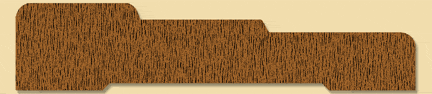 Wood Casing Moulding 147, 3/4" x 3-1/2"