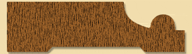 Wood Casing Moulding 172, 5/8" x 2-1/4"