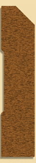 Wood Baseboard Moulding 204, 3/4" x 3-1/2"