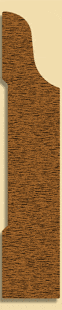 Wood Baseboard Moulding 221, 5/8" x 3-1/4"