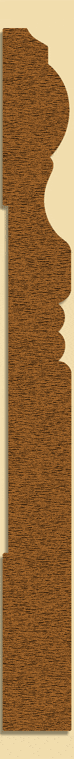Wood Baseboard Moulding 234, 3/4" x 8"