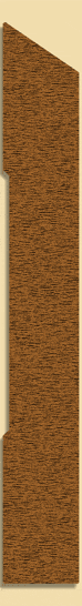 Wood Baseboard Moulding 258, 3/4" x 5-3/4"