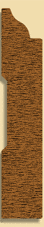 Wood Baseboard Moulding 264, 7/16" x 2-3/8"