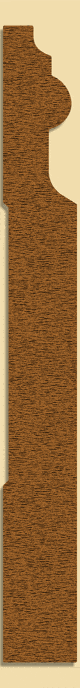 Wood Baseboard Moulding 283, 13/16" x 7-1/4"