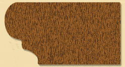 Wood Window Sill Moulding 502, 1-1/16" x 2"