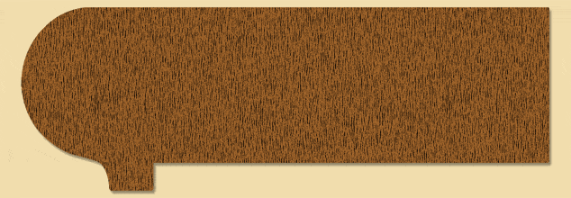 Wood Window Sill Moulding 508, 1-3/4" x 5-1/8"