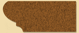 Wood Window Sill Moulding 514, 1-1/16" x 2-9/16"