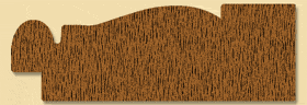 Wood Chair Rail Moulding 626, 3/4" x 2-1/4"