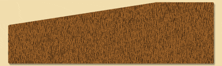 Wood Plinth Block Moulding 717, 1-1/16" x 3-5/8"