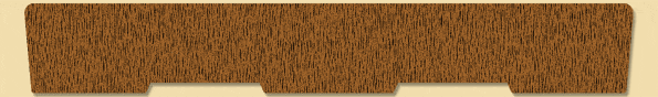 Wood Miscellaneous Profile Moulding 8128, 11/16" x 4-13/16"