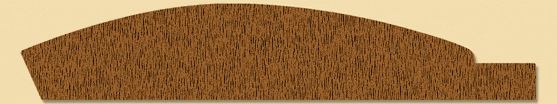 Wood Miscellaneous Profile Moulding 8159, 13/16" x 4-1/2"