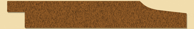 Wood Miscellaneous Profile Moulding 8167, 13/16" x 5-1/2"