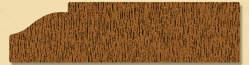 Wood Miscellaneous Profile Moulding 8170, 1/2" x 2"
