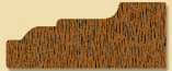 Wood Miscellaneous Profile Moulding 8184, 1/2" x 1-1/4" Wood Miscellaneous Profile Moulding 8184, 1/2" x 1-1/4"