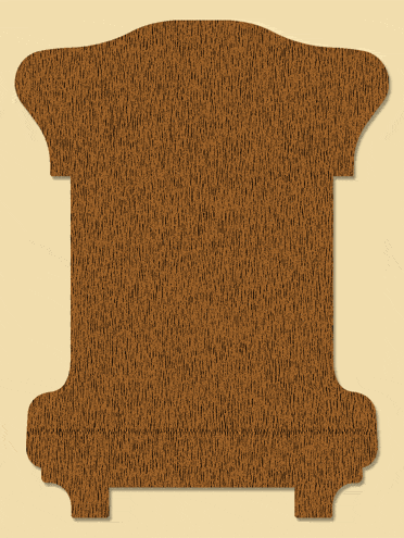 Wood Miscellaneous Profile Moulding 8196, 4" x 3"