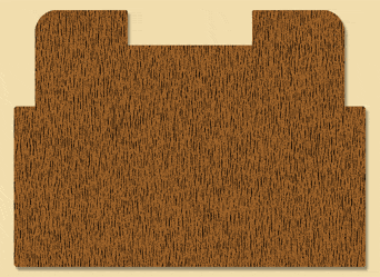 Wood Miscellaneous Profile Moulding 8197, 2" x 2-3/4"