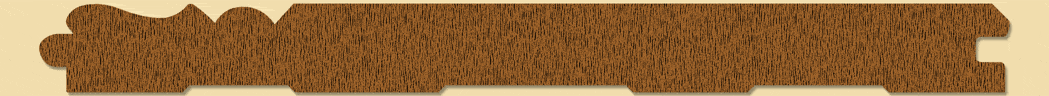 Wood Miscellaneous Profile Moulding 8219, 5/8" x 8-1/2"