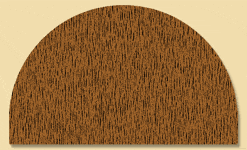 Wood Miscellaneous Profile Moulding 8229, 1-3/16" x 2"