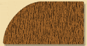Wood Miscellaneous Profile Moulding 830, 1/2" x 1"
