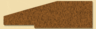 Wood Miscellaneous Profile Moulding 875, 3/4" x 2-1/2"