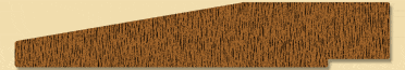 Wood Miscellaneous Profile Moulding 888, 1/2" x 3"