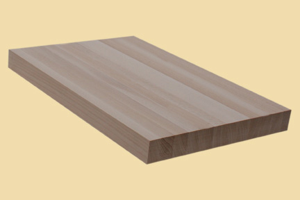 Beech Butcher Block Style Stair Tread