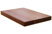 Prefinished American cherry butcher block countertop