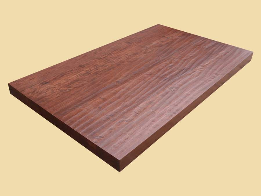 Hand Scraped Bordeaux Cherry Butcher Block