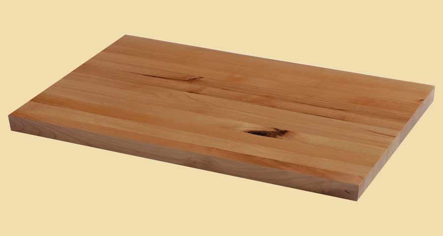 25" x 108" Knotty Alder Butcher Block Countertop