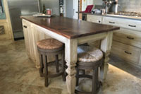 Prefinished Walnut Plank Countertop