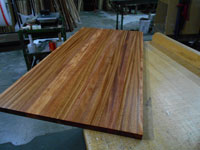 Prefinished Mahogany Butcher Block Countertop