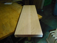 Red Oak Plank Countertop