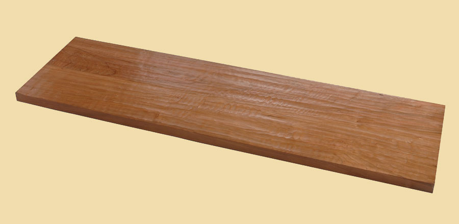American Cherry Hand Scraped Plank Countertop