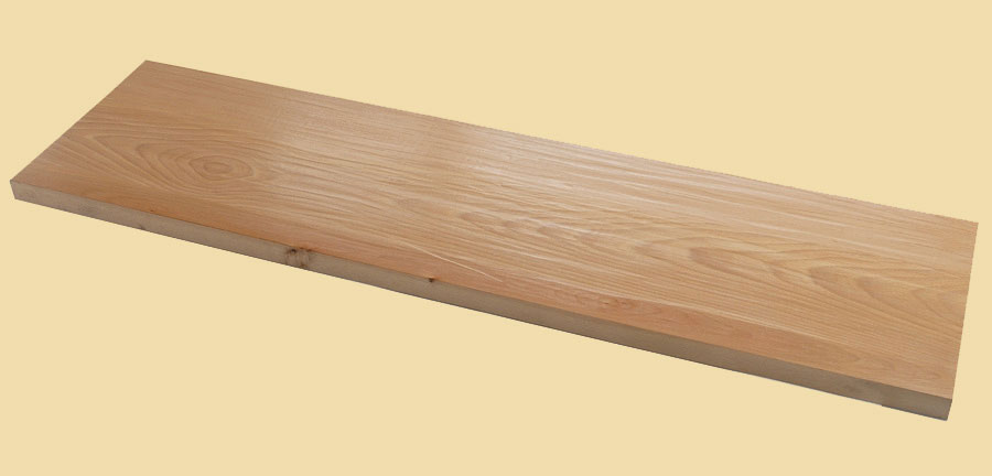 Beech Hand Scraped Plank Countertop - Prefinished